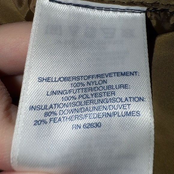 Lands' End Down Puffer Winter Jacket - Picture 9 of 10